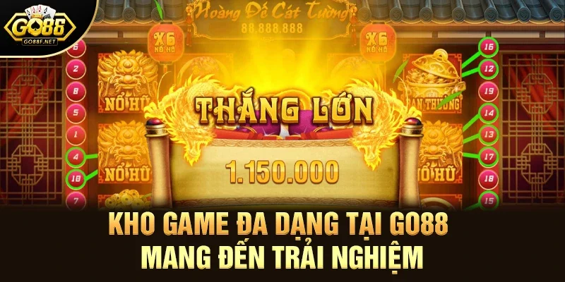 Kho Game Đa Dạng Tại Go88 Mang Đến Trải Nghiệm 